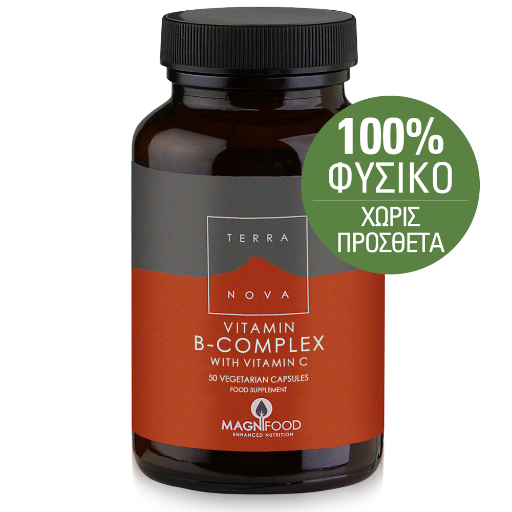 TerraNova B-Complex With Vitamin C 100caps | Gea Pharmacy