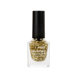 KORRES Gel Effect Nail Colour No97 Golden Coin, Βερνίκι Νυχιών με Αμυγδαλέλαιο - 11ml