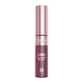 LOREAL PARIS Lumi Le Liquid Blush, Υγρό Ρουζ για Έντονο Χρώμα & Λάμψη, 645 Glowy Cool Berry - 11ml