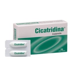 CICATRIDINA Supposte. Ορθικά Υπόθετα με Υαλουρονικό Οξύ - 10τεμ x 2gr