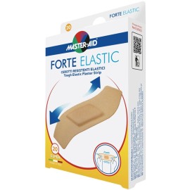 MASTER AID Forte Elastic Super, Ελαστικά Επιθέματα Τραύματος 86mm x 39mm - 20τεμ