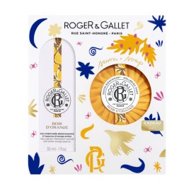 ROGER & GALLET Eau Parfumée Bienfaisante, Bois DOrange, Γυναικείο Άρωμα - 30ml & ΔΩΡΟ  Soap Bois DOrange, Αναζωογονητικό Σαπούνι - 100gr