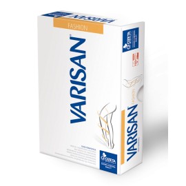 VARISAN Fashion Ccl.2 23-32 mmHg, Κάλτσες Κάτω Γόνατος, Διαβαθμισμένης Συμπίεσης Κλάση 2, Νο2, Μπεζ - 1ζεύγος