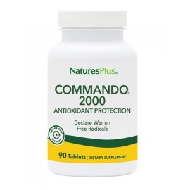 NATURE΄S PLUS Commando 2000 Antioxidant Protection, Αντιοξειδωτική Φόρμουλα - 90tabs