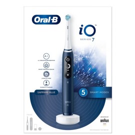 ORAL B iO Series 7 Saphire Blue, Ηλεκτρική Οδοντόβουρτσα Μπλέ & Δώρο Θήκη Ταξιδίου