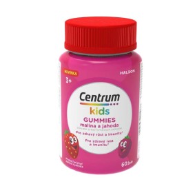 CENTRUM Kids Gummies Multivitamins, Ζελεδάκια με 10 Βιταμίνες, Μέταλλα & Ιιχνοστοιχεία, Γεύση Φράουλα & Βατόμουρο - 60τεμ