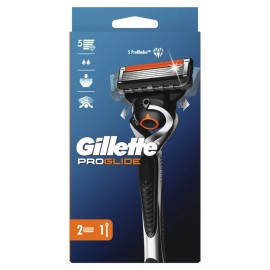 GILLETTE ProGlide, Ξυριστική Μηχανή & 2 Ανταλλακτικές Κεφαλές