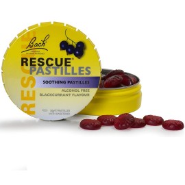 BACH Rescue Pastilles, Παστίλιες με Μίγμα Ανθοϊαμάτων, γευση Φραγκοστάφυλλο - 50gr