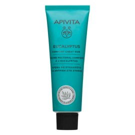 APIVITA Eucalyptus Comfort Chest Rub, Κρέμα με Ευκάλυτο για Εντριβή στο Στήθος - 50ml