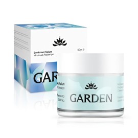 GARDEN Moisturizing Cream Face & Eyes with White Lily, Ενυδατική Κρέμα Προσώπου με Λευκό Νούφαρο - 50ml