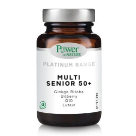 POWER OF NATURE Multi Senior 50+, Πολυβιταμίνη για Άτομα Άνω των 50 - 30tabs