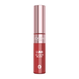 LOREAL PARIS Lumi Le Liquid Blush, Υγρό Ρουζ για Έντονο Χρώμα & Λάμψη, 635 Glowy Worth It Medium - 11ml