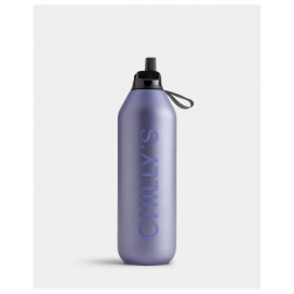 CHILLYS Bottle Series 2 Flip, Μπουκάλι- Θερμός, Metallic, Lavender - 1lt