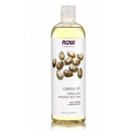 NOW FOODS Castor Oil, Καστορέλαιο Ψυχρής Συμπίεσης - 473ml