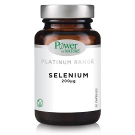 POWER OF NATURE Selenium 200μg, Συμπλήρωμα Διατροφής με Σελήνιο - 30caps