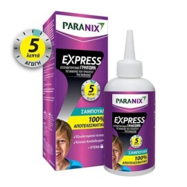 PARANIX Express Shampoo, Αντιφθειρικό Σαμπουάν Γρήγορης Δράσης - 200ml