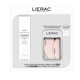 LIERAC Diopti Wrinkle Correction Cream, Κρέμα Διόρθωσης των Ρυτίδων - 15ml & Επαναχρησιμοποιούμενα Patches για τα Μάτια