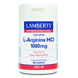 LAMBERTS L-Arginine HCl 1000mg - 90tabs
