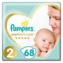 PAMPERS Premium Care No 2 (4-8 Κg) - 68τεμ