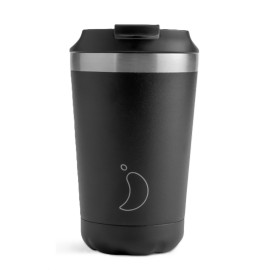 CHILLYS Original Coffee Cup, Κούπα- Θερμός, Monochrome Black - 340ml