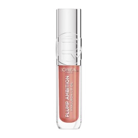 LOREAL PARIS Plump Ambition Hyaluron Lip Oil, για Χείλη Ζουμερά & Ενυδατωμένα, 650 Nude Macaron - 5ml