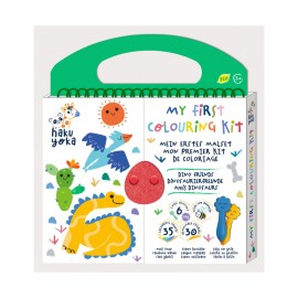 AVENIR My First Colouring Kit Dino Friends, Βιβλίο Ζωγραφικής με Κηρομπογιές