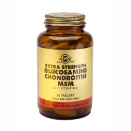 SOLGAR Extra Strength Glucosamine Chondroitin MSM - 60tabs