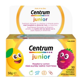 CENTRUM Junior, Πολυβιταμίνη για τη Διατροφική Υποστήριξη των Παιδιών - 30 μασώμενα δισκία