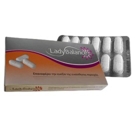 LADYBALANCE Vaginal Tablets, Κολπικά Υπόθετα Πρεβιοτικών - 12tabs