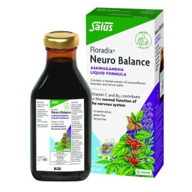 SALUS HAUS Floradix Neuro Balance With Ashwagandha, Συμπλήρωμα Διατροφής με Ασβαγκάντα & Φυτικά Εκχυλίσματα - 250ml