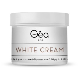 GEA LAB White Cream, Κρέμα για Ατοπικό Δυσανεκτικό Δέρμα & Έκζεμα - 200gr