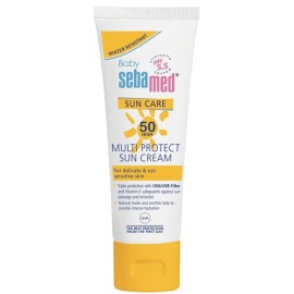 SEBAMED Baby Sun Care, Multi Protect Sun Cream SPF50+, Αντηλιακή Κρέμα για Παιδιά - 50ml