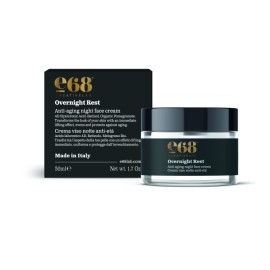 E68 Overnight Rest, Anti Aging Night Face cream, Αντιρυτιδική Κρέμα Νύχτας - 50ml