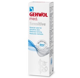 GEHWOL Med Sensitive, Κρέμα Ειδικής Φροντίδας για το Ευαίσθητο Δέρμα των Ποδιών -75ml