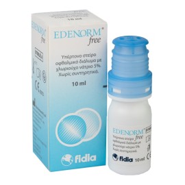 MEDCON Edenorm 5% Free, Στείρο Υπέρτονο Οφθαλμικό Διάλυμα - 10ml