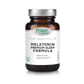 POWER OF NATURE Melatonin Premium Sleep Formula, Συμπλήρωμα Διατροφής για Καλό Ύπνο - 30caps