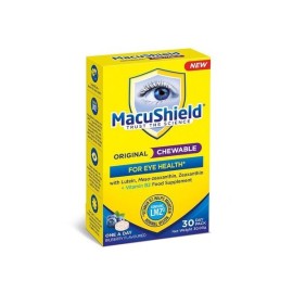 MACUSHIELD Original+ Chewable, Συμπλήρωμα Διατροφής για την Υγεία των Ματιών - 30 μασώμενα δισκία