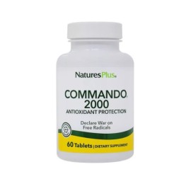 NATURES PLUS Commando 2000 Antioxidant Protection, Αντιοξειδωτική Φόρμουλα - 60tabs