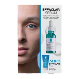 LA ROCHE POSAY Effaclar Serum, Ορός για Δέρμα με Τάση Ακμής - 30 ml & Δώρο Effaclar Gel - 50ml