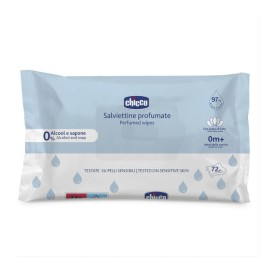 CHICCO Perfumed Wipes, Μωρομάντηλα με 97% Νερό - 72τεμ