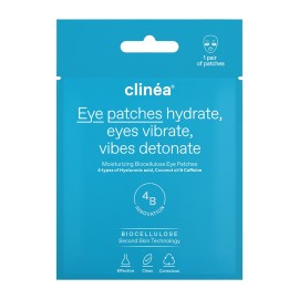 CLINEA Moisturizing Eye Patches, Ενυδατικά Patches Ματιών - 1ζεύγος