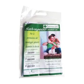 FARMACARE Salvagesso Gamba, Αδιάβροχο Κάλυμμα Γύψου για Πόδι, 45x115 - 6τεμ