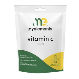 MY ELEMENTS Vitamin C 1000mg, Συμπλήρωμα Διατροφής με Βιταμίνη C - 10αναβρ. δισκία