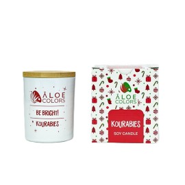 ALOE COLORS Scented Soy Candle Kourabies, Αρωματικό Κερί Σόγιας - 150gr