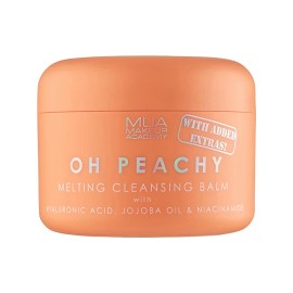 MUA Oh Peachy Melting Cleansing Balm, Βάλσαμο Καθαρισμού Μακιγιάζ με Υαλουρονικό, Νιασιναμίδη & Τζοτζόμπα - 70ml