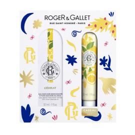 ROGER & GALLET Eau Parfumée Bienfaisante, Cedrat, Γυναικείο Άρωμα - 30ml & ΔΩΡΟ Hand Cream, Κρέμα Χεριών - 30ml