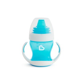 MUNCHKIN Gentle First Cup 4M+, Κύπελλο Μετάβασης απο το Μπιμπερό, Μπλε - 118ml