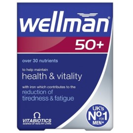 VITABIOTICS Wellman 50+ - 30tabs