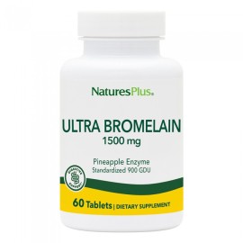 NATURES PLUS Ultra Bromelain 1500mg, Συμπλήρωμα Διατροφής με Βρομελίνη - 60tabs