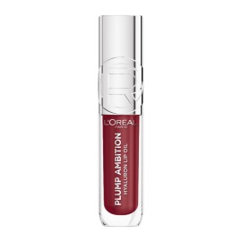 LOREAL PARIS Plump Ambition Hyaluron Lip Oil, για Χείλη Ζουμερά & Ενυδατωμένα, 490 Berry Jolie - 5ml